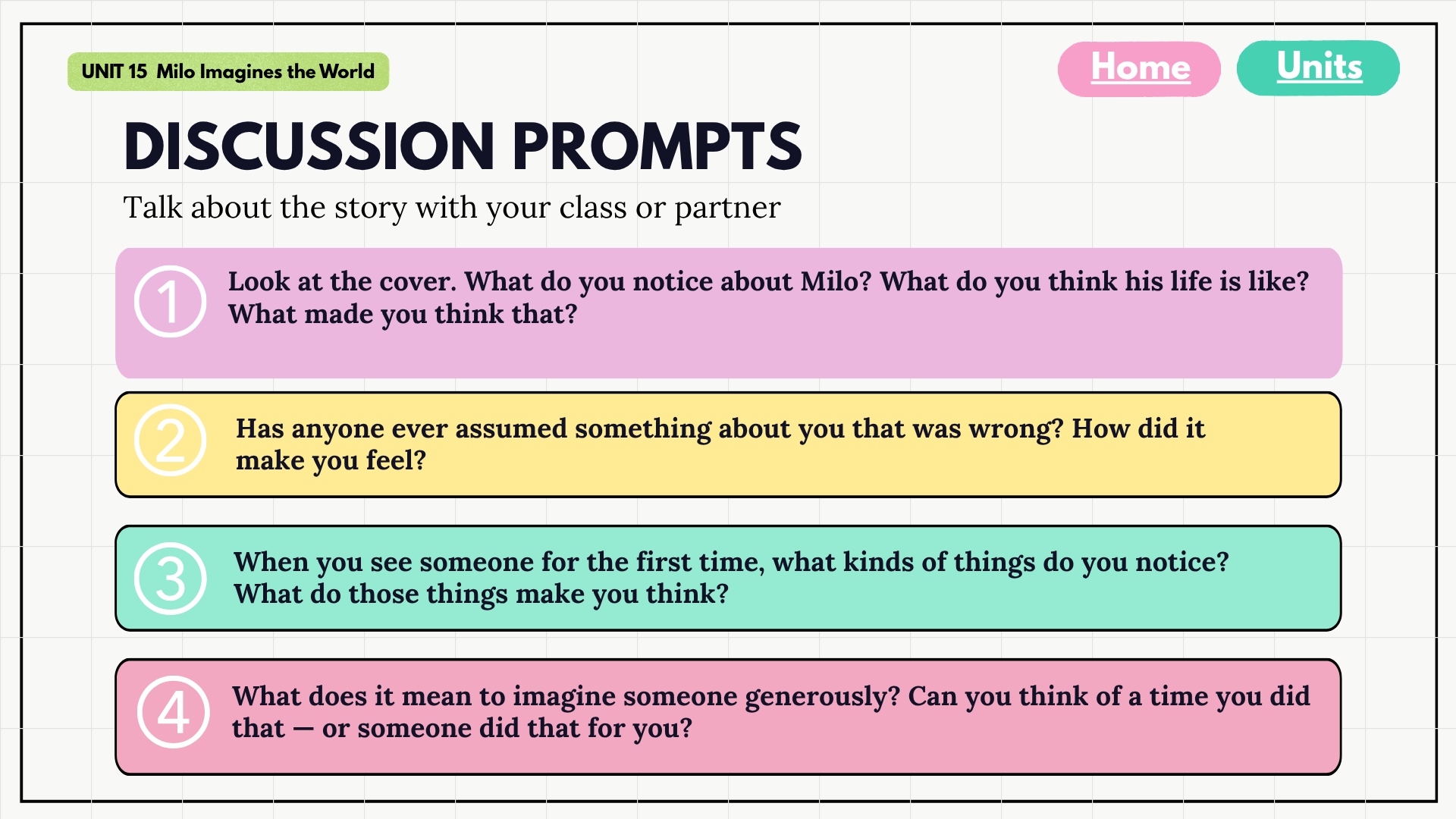 Discussion Prompts